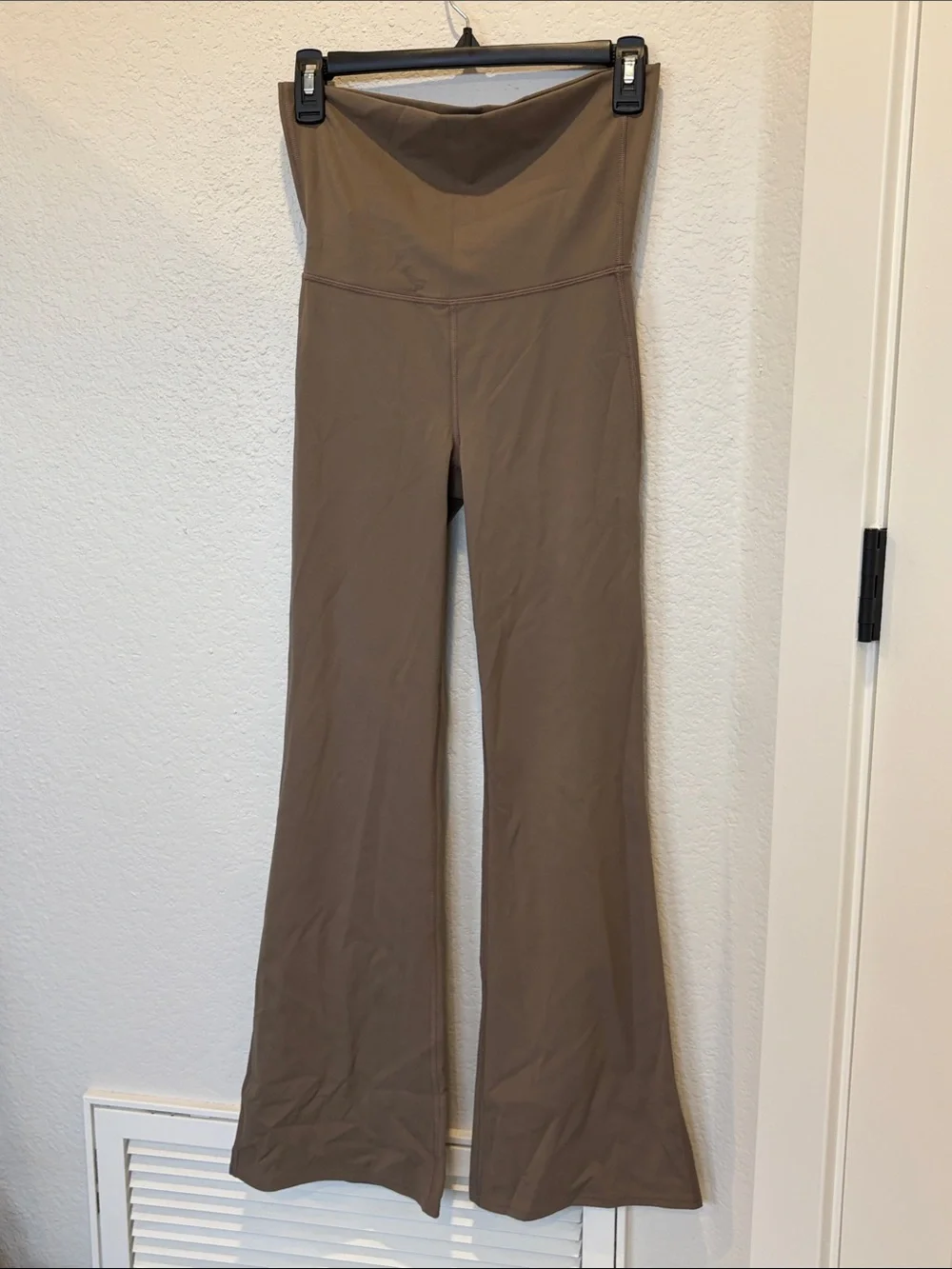 Alo Yoga Softsculpt Foldover Flare Legging Size XS